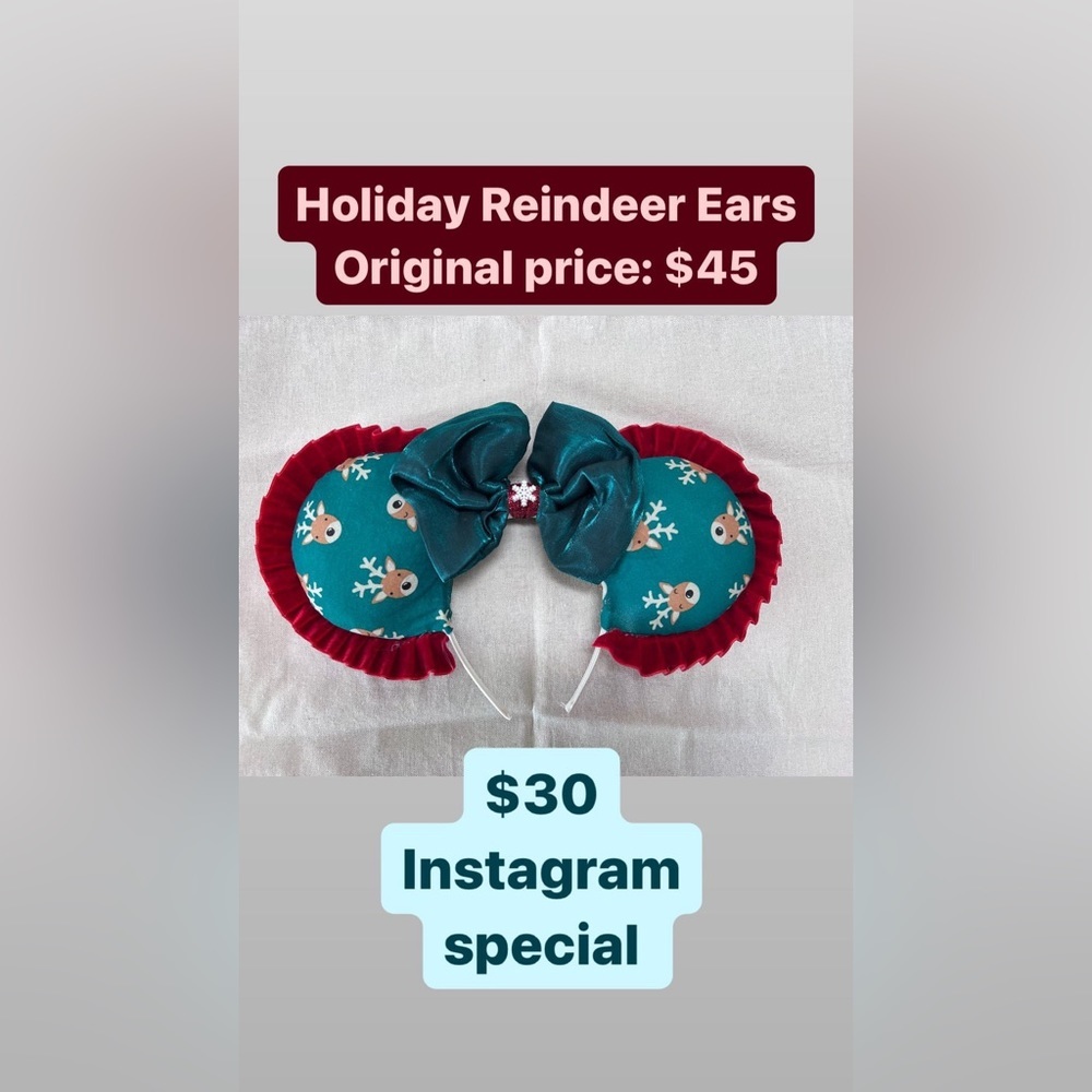 Disney Theme Park Ears! HANDMADE and One of a Kind! - Picture 9 of 11
